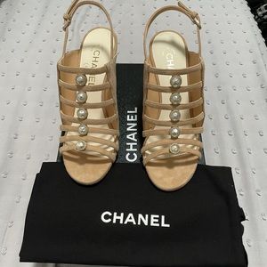 Brand new Chanel heels. Size 36.5